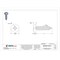 Midwest Fastener Sheet Metal Screw, #10 x 3/4 in, Painted 18-8 Stainless Steel Pan Head Phillips Drive, 100 PK 09116 - alternate 2